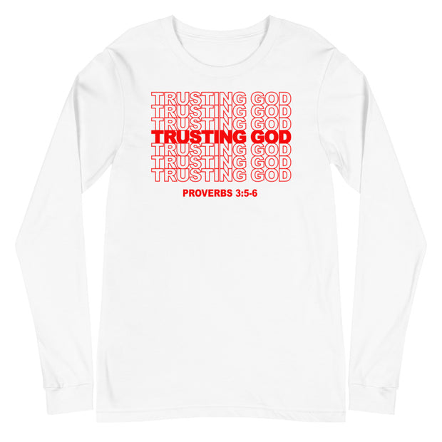 Trusting God -- Women's Long Sleeve Tee